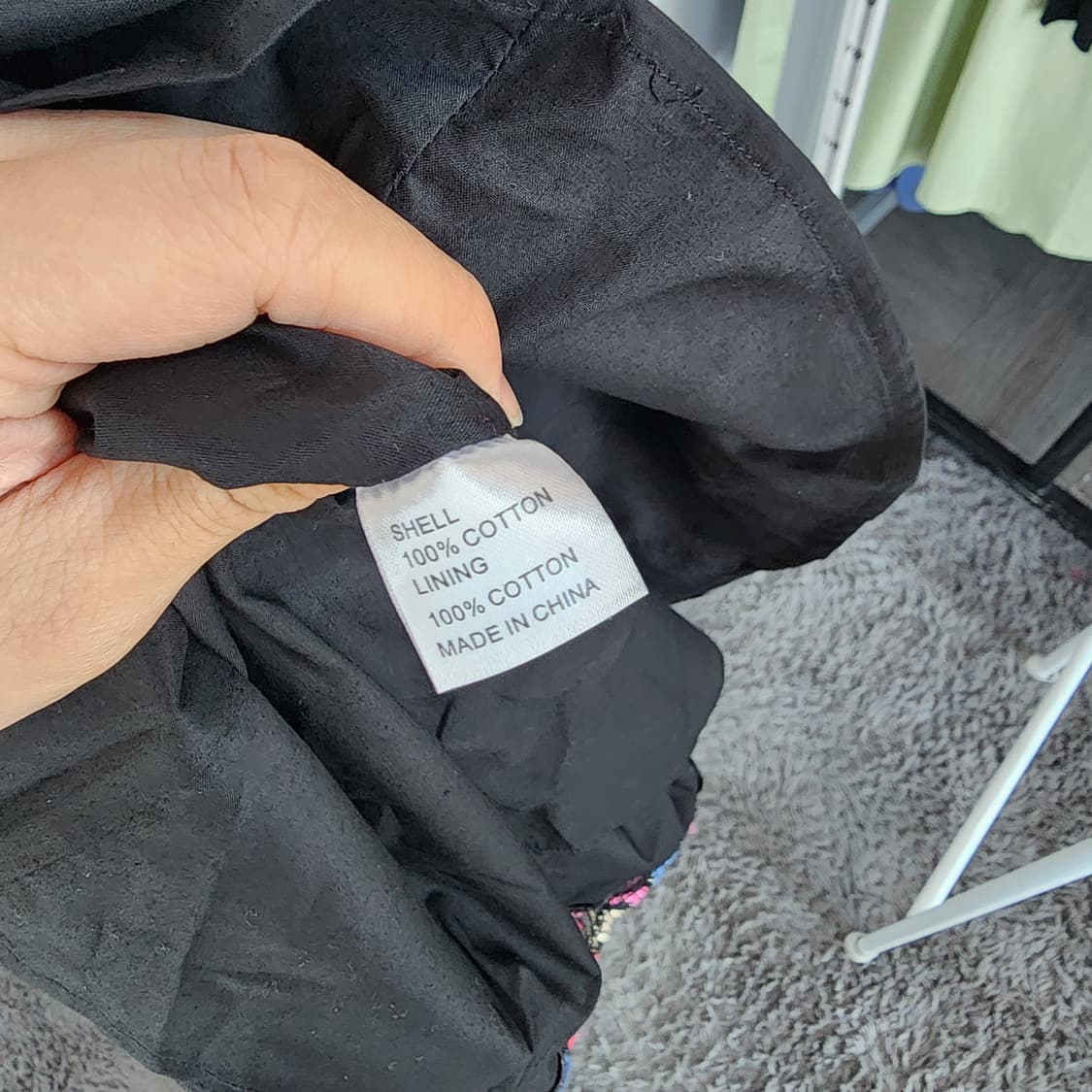 명품 나비 자수 블랙 롱 원피스 상품이미지4