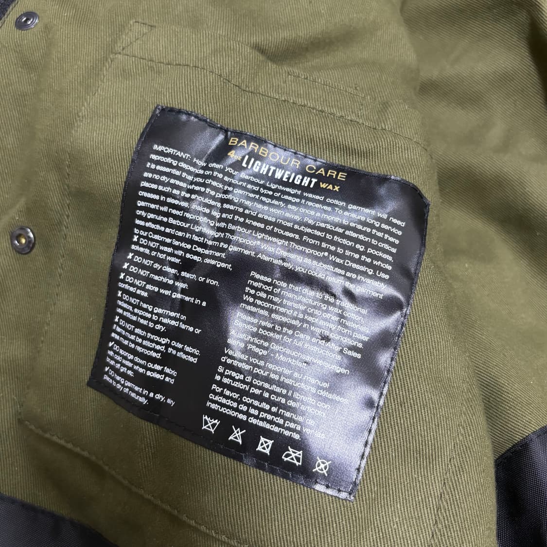 KAPTAINSUNSHINE x Barbour Big Transporte 상품이미지6