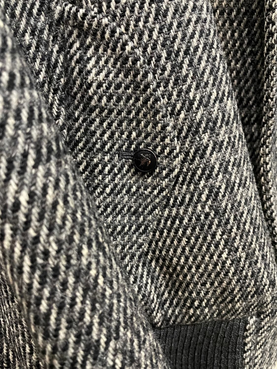 버버리 울 트위드 블루종 자켓  상품이미지4