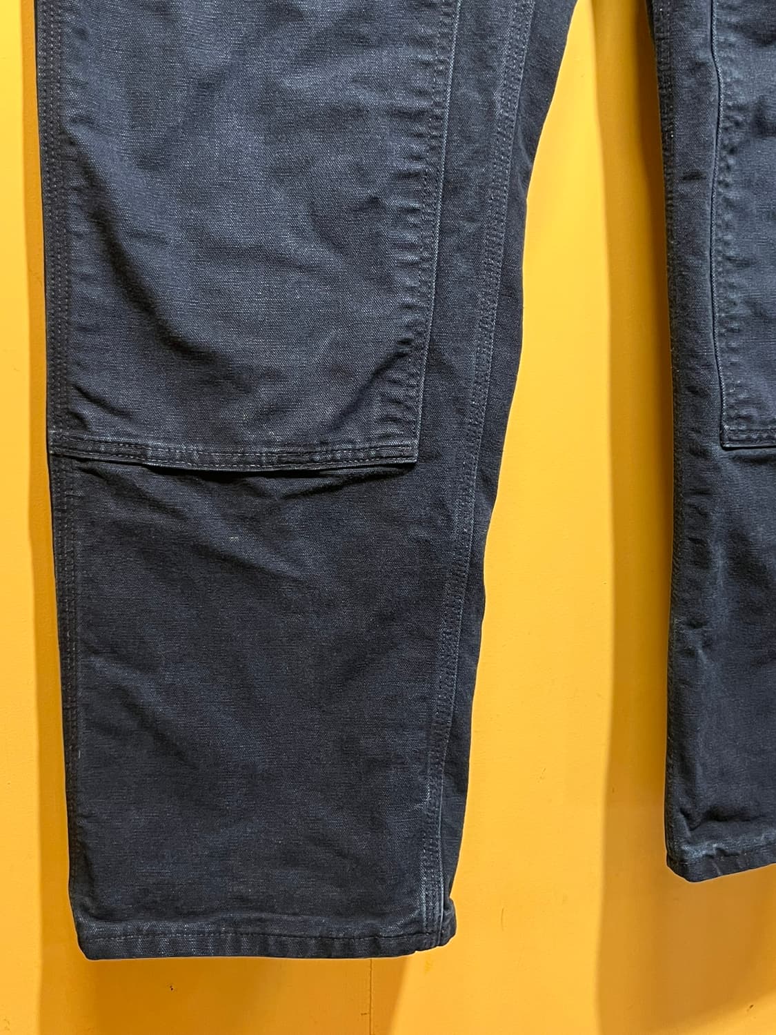 [36x32] 칼하트 USA 워크팬츠 더블니 B01 블랙 빈티지 페이드 상품이미지6