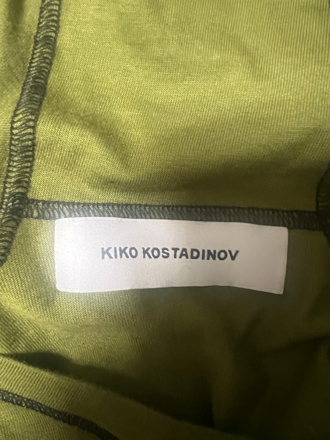 46) 키코 코스타디노브 솔론 후드티 카키 상품이미지3