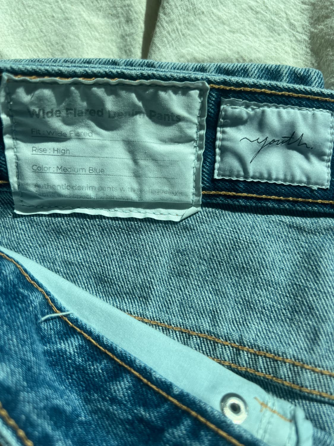 유스/와이드플레어진/S 상품이미지4