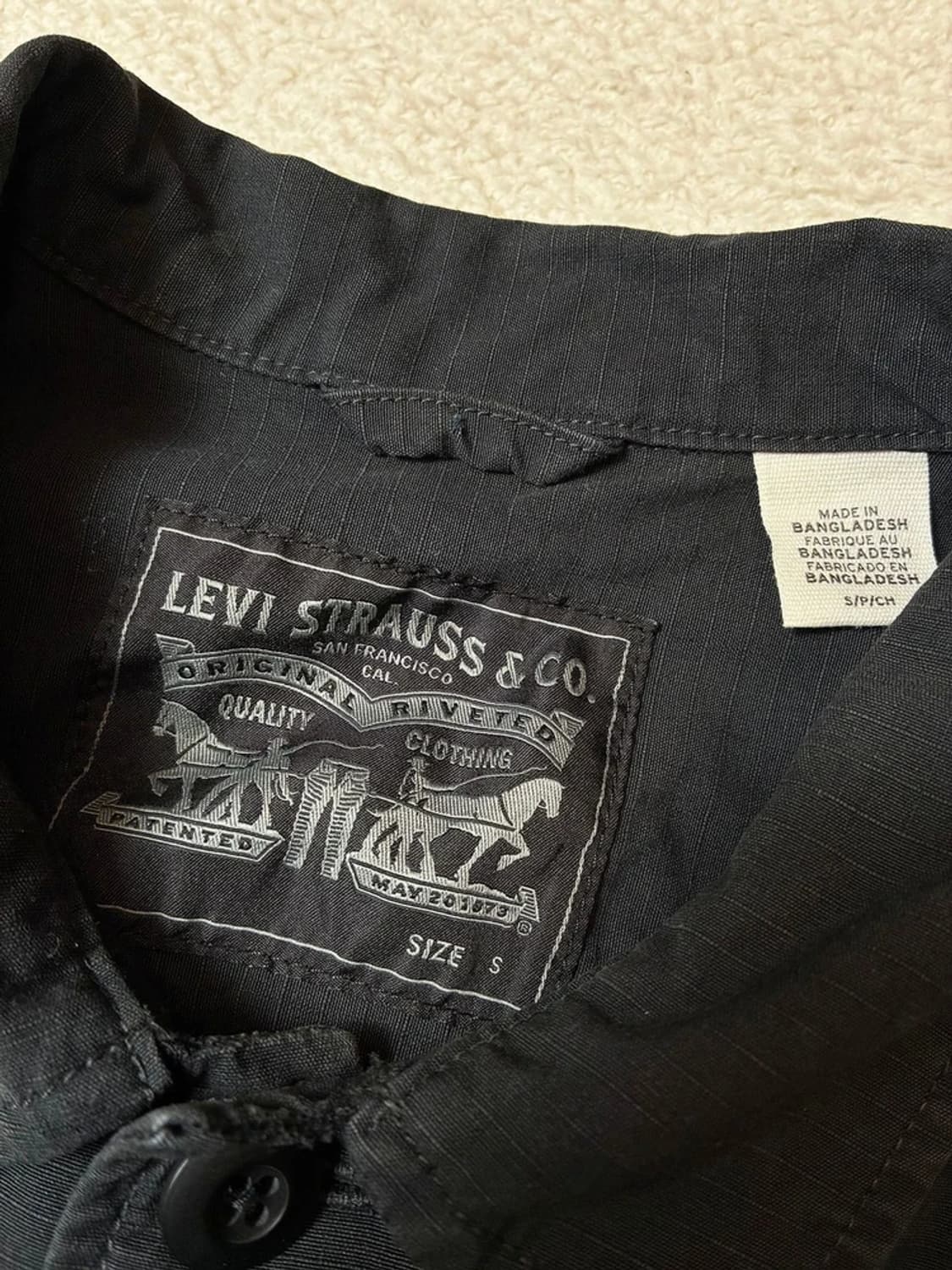 리바이스 00's 투포켓 립스탑 셔츠 자켓 PN7477 상품이미지6