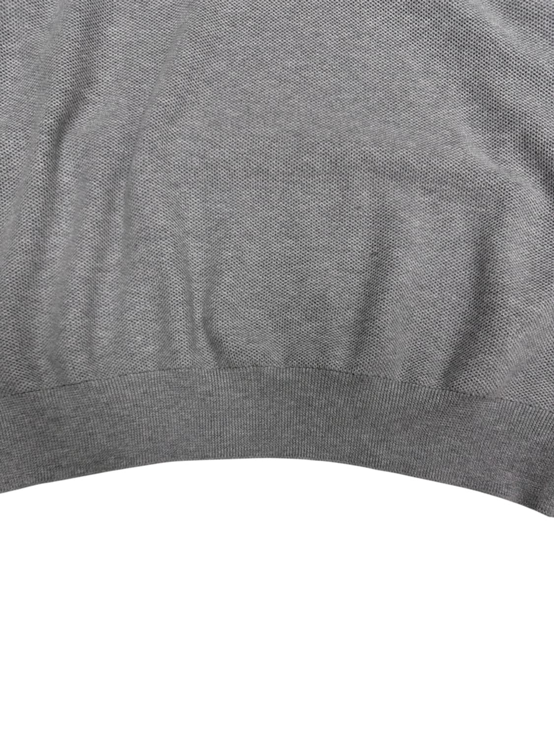 폴로 피마코튼 반집업 니트 쿨그레이 (XL~2XL) 상품이미지5