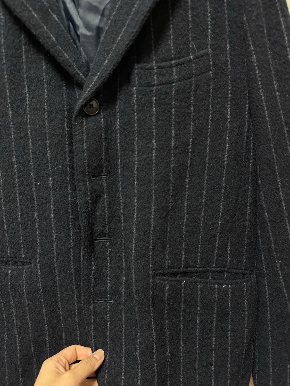 빔즈 보이 스트라이프 자켓 빈티지 상품이미지3