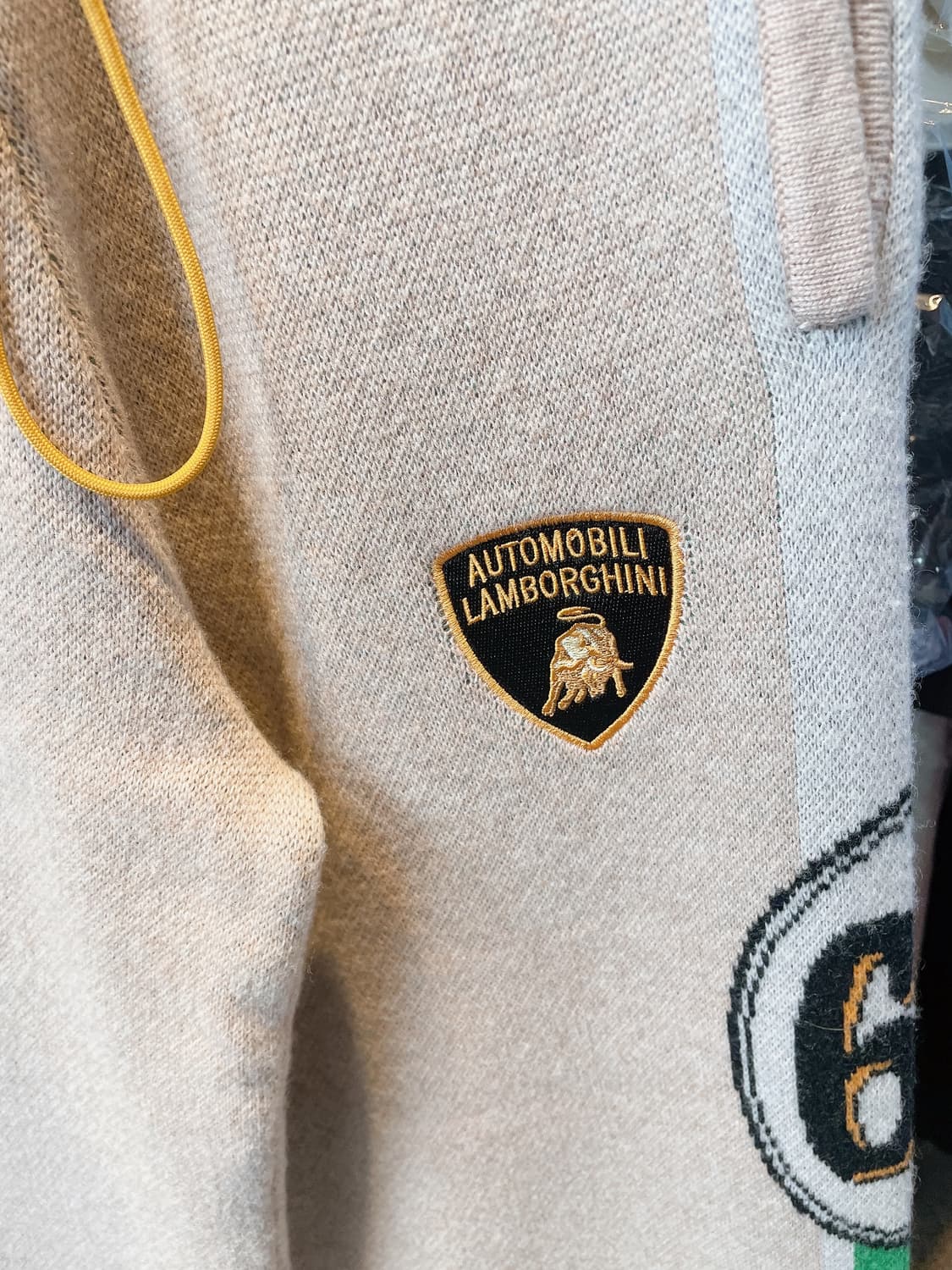 (정품/새상품) 루드 X 람보르기니 남성 울 프린트 팬츠 상품이미지2