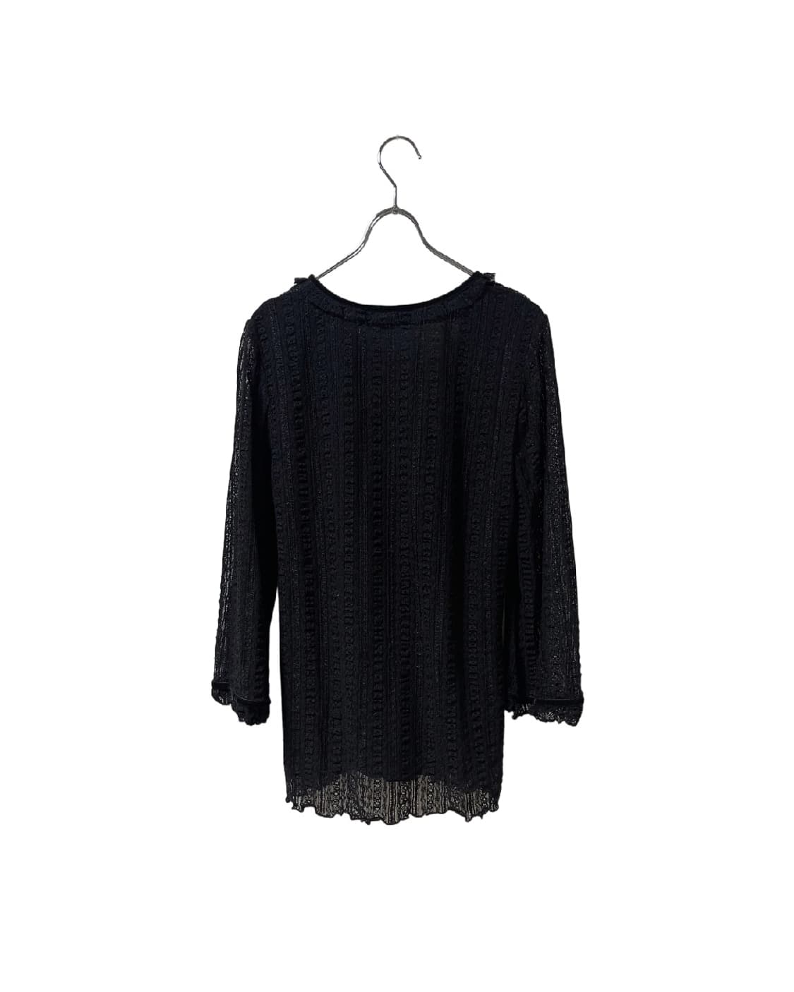 TURTLEDOVE Lace Drape Blouse Knit 상품이미지4