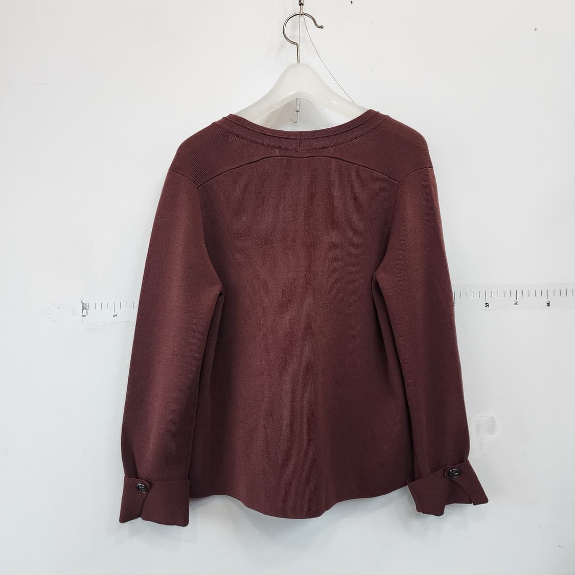 칼 라거펠트 브라운 가디건 상품이미지4