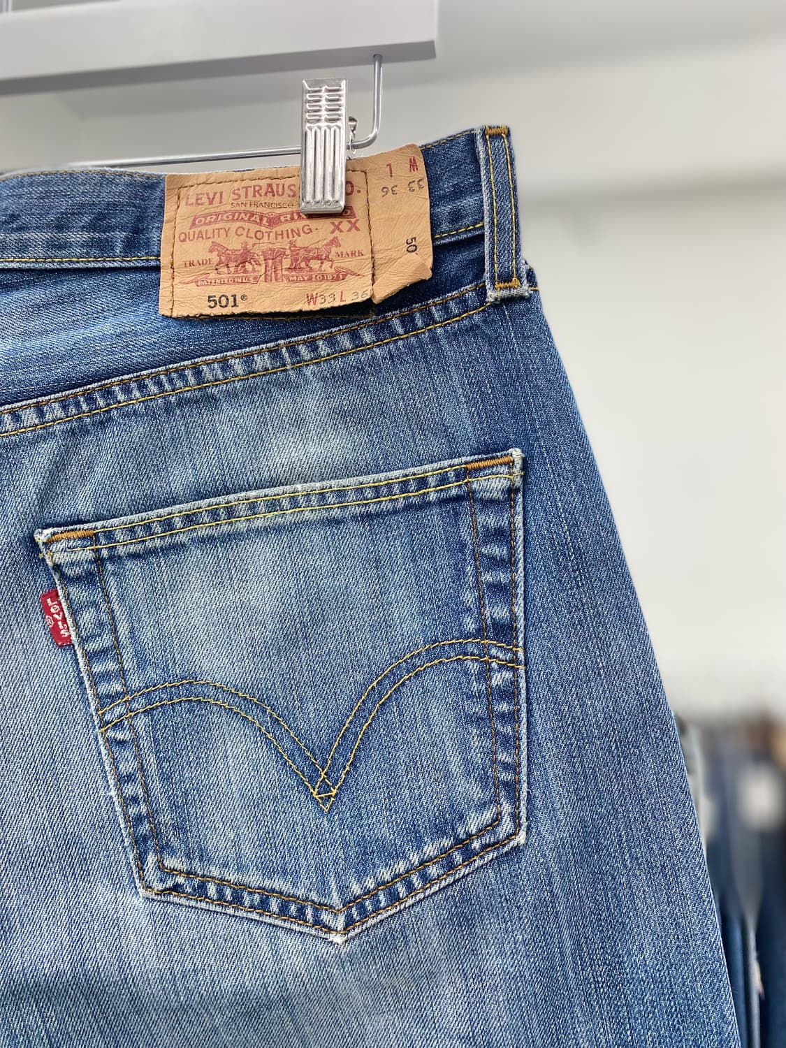 Levis501 cut off 00s 31사이즈 a4867 상품이미지5