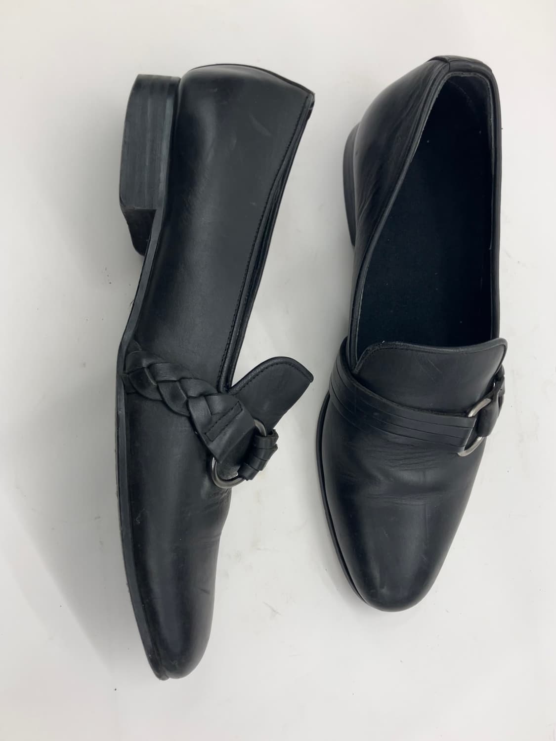 링 트위스트트리밍 레더 로퍼 상품이미지2