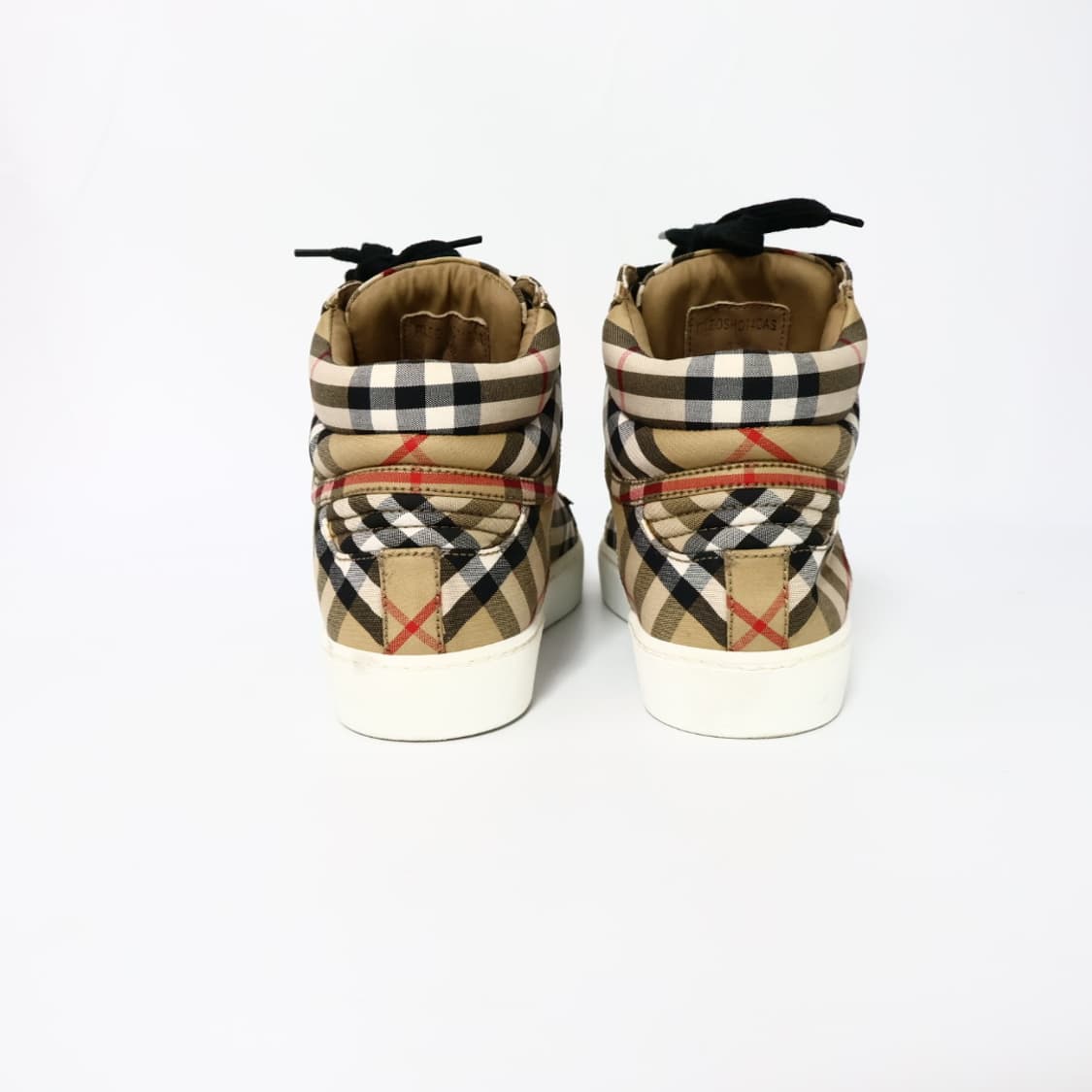 버버리 체크 하이탑 스니커즈 37/230 상품이미지5