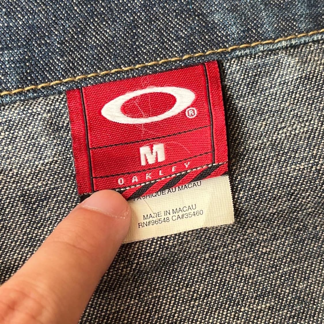 오클리 빈티지 데님 자켓 상품이미지9