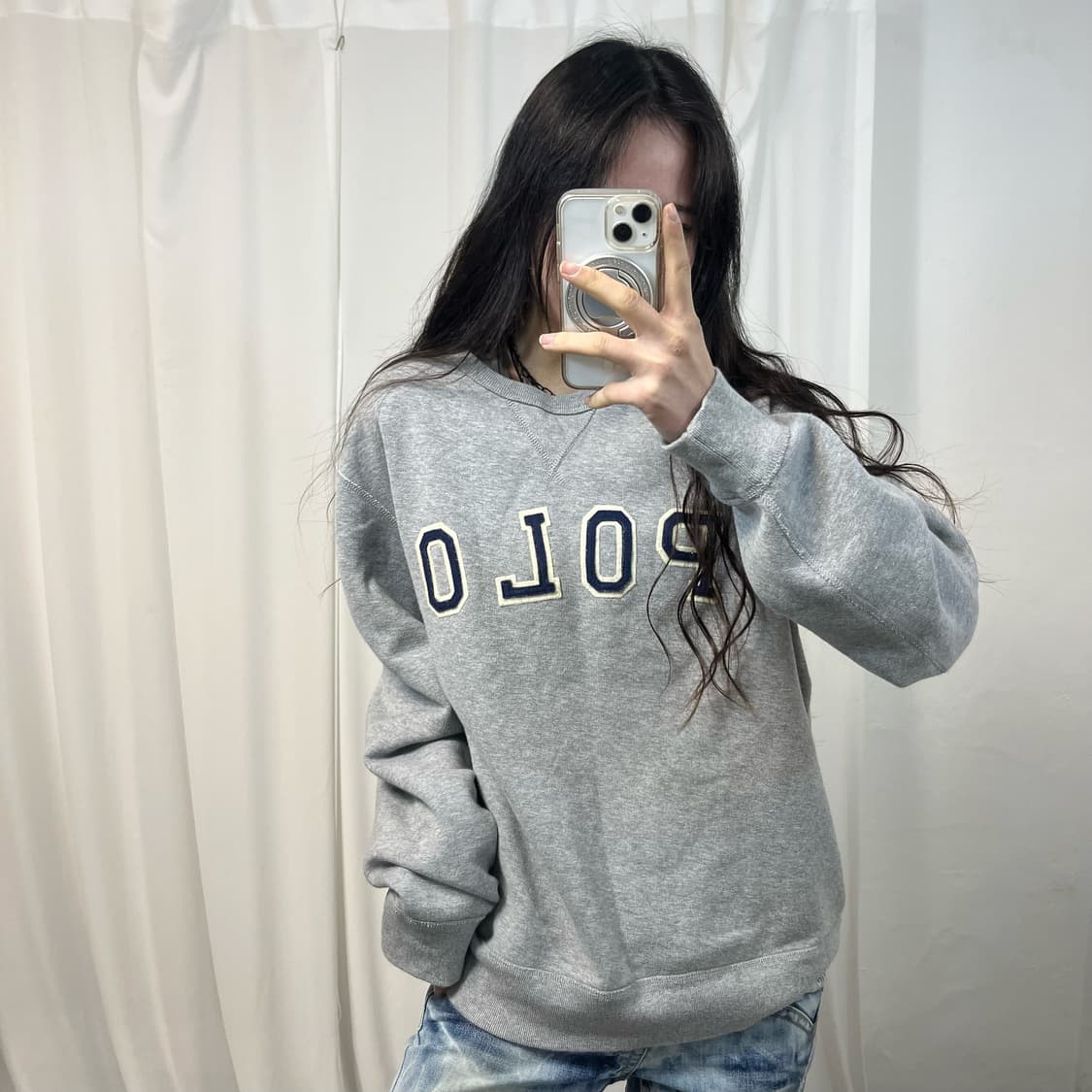 Polo Ralph Lauren Grey Sweatshirt 상품이미지1