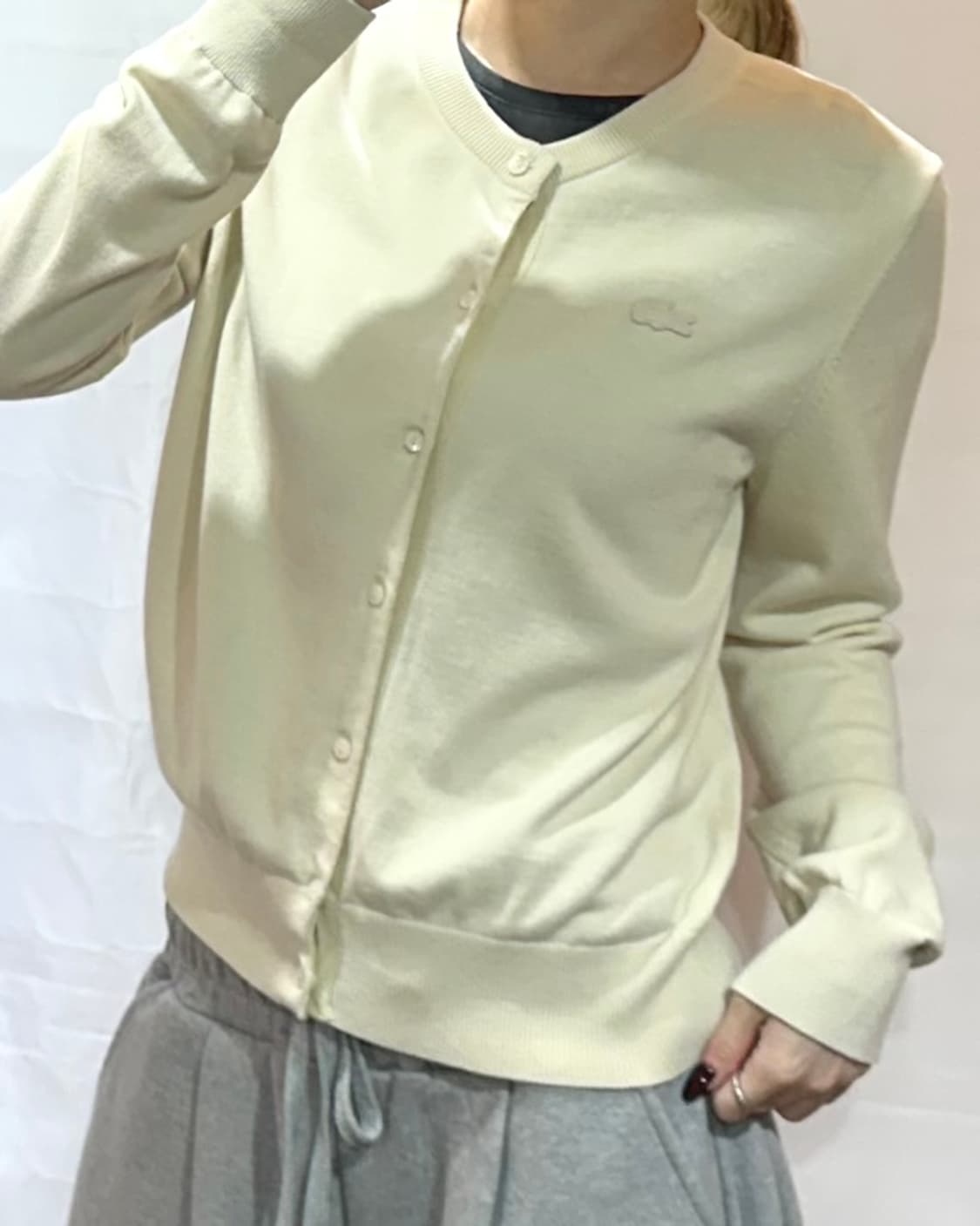 라코스테 여성용 가디건 상품이미지1