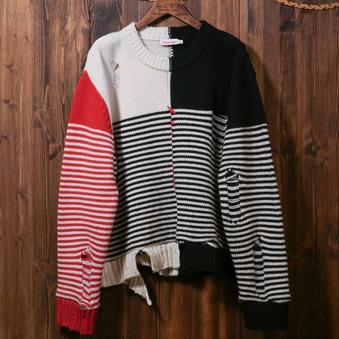 찰스 제프리 러버보이 디스트레스드 니트 상품이미지1