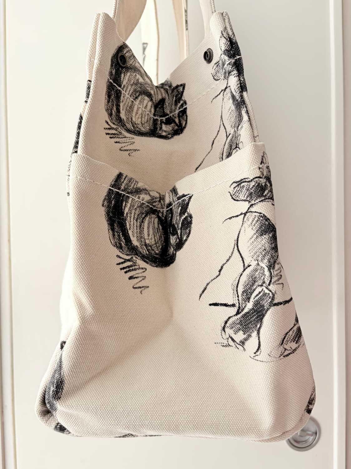 Kapital 캐피탈 캔버스 스탠다드 토트백 상품이미지4