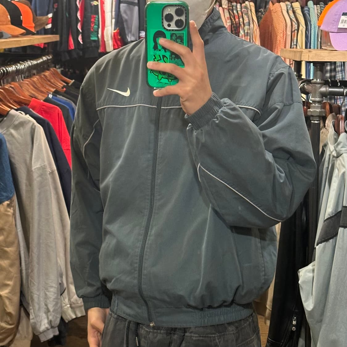 [HI] 나이키 바람막이 차콜그레이 상품이미지3