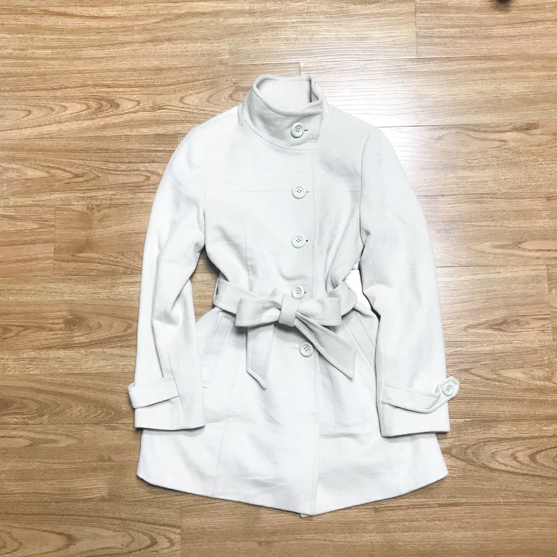 빈티지 이시하라사토미 달천깔 벨트 코트 히메갸루 로걀 라떼 페어리 모리걸 상품이미지1