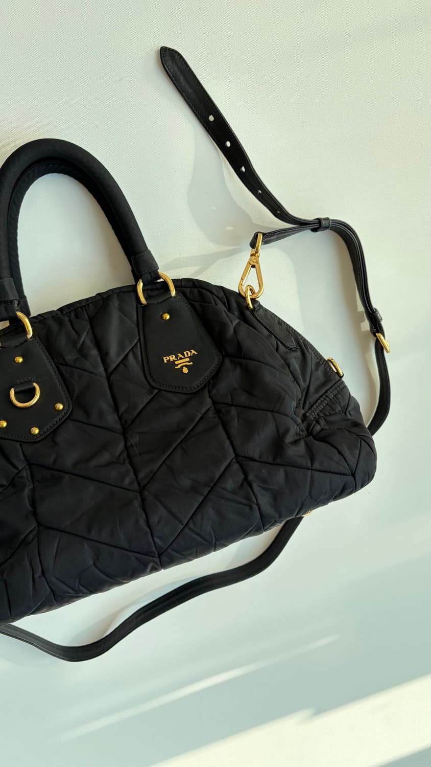 프라다 퀼팅 투웨이백 상품이미지4