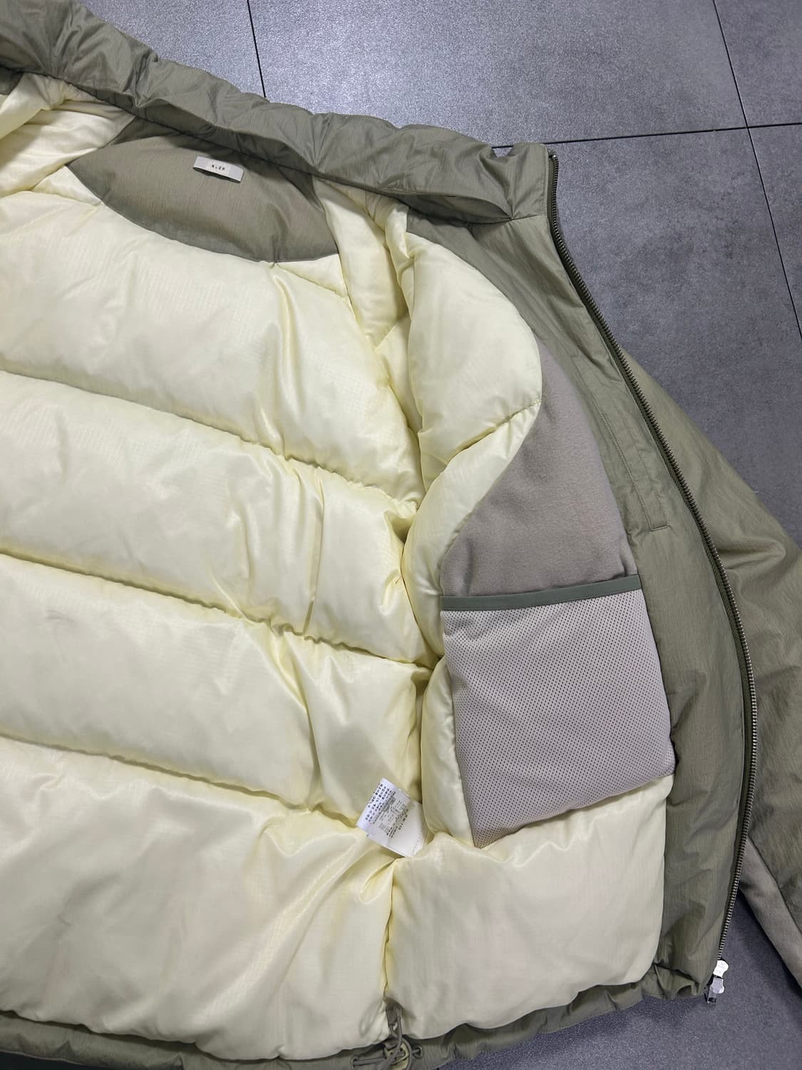 Xlim ep4 다운 자켓 레몬 그린(이번달만 54->49) 상품이미지2