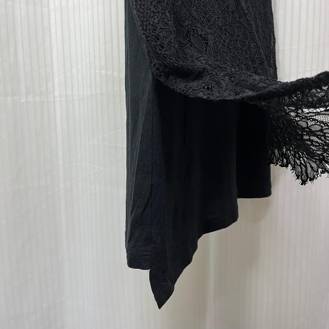 yohji yamamoto Y’s lace cap sleeve tee 상품이미지4