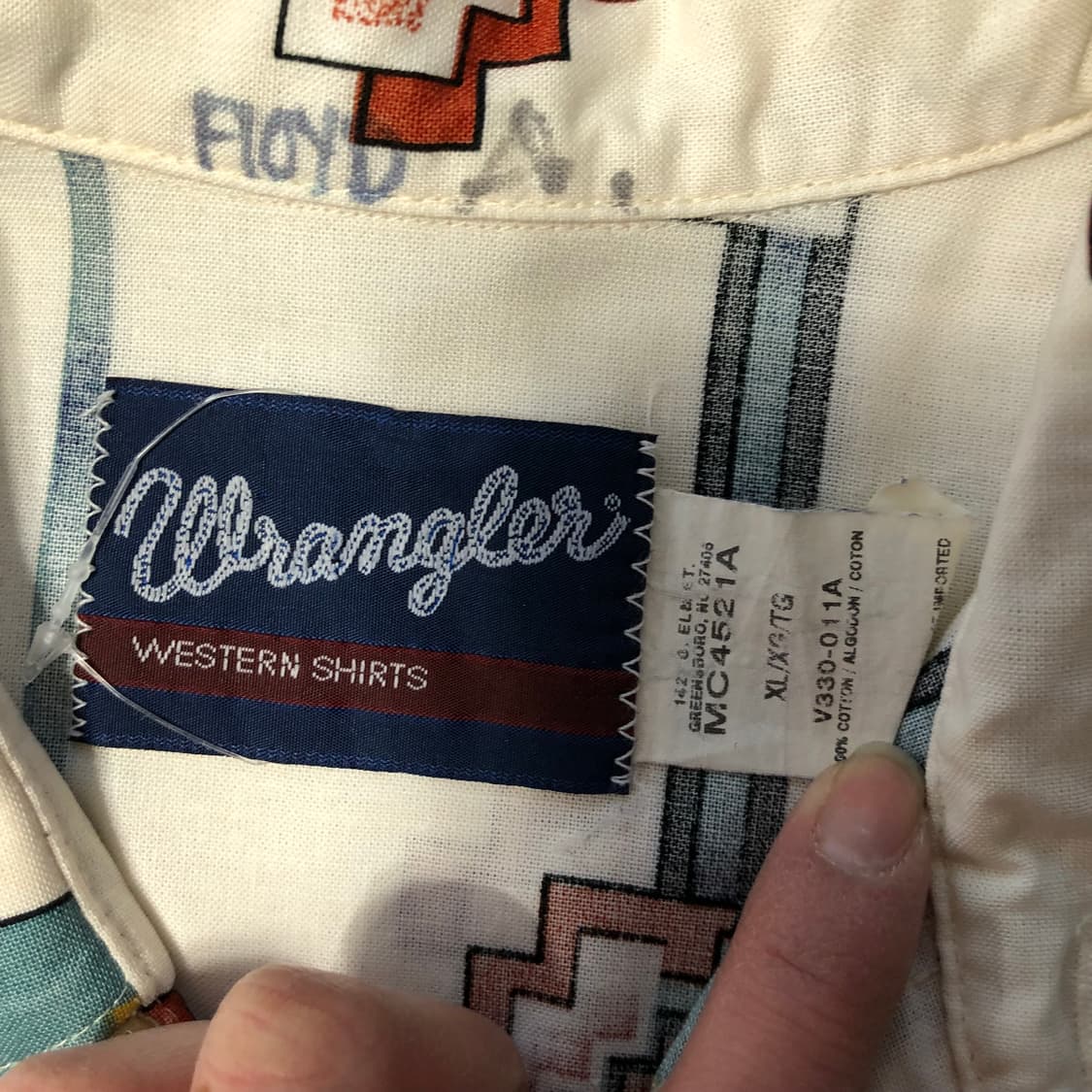 랭글러 에스닉 웨스턴 셔츠 상품이미지3