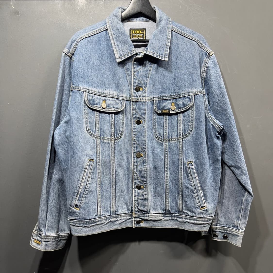 리 베이직 데님자켓 상품이미지2