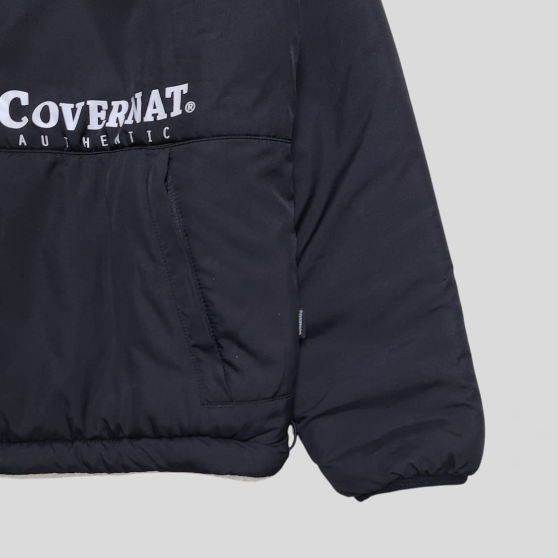 커버낫 리버시블 후리스 양면패딩점퍼 상품이미지4