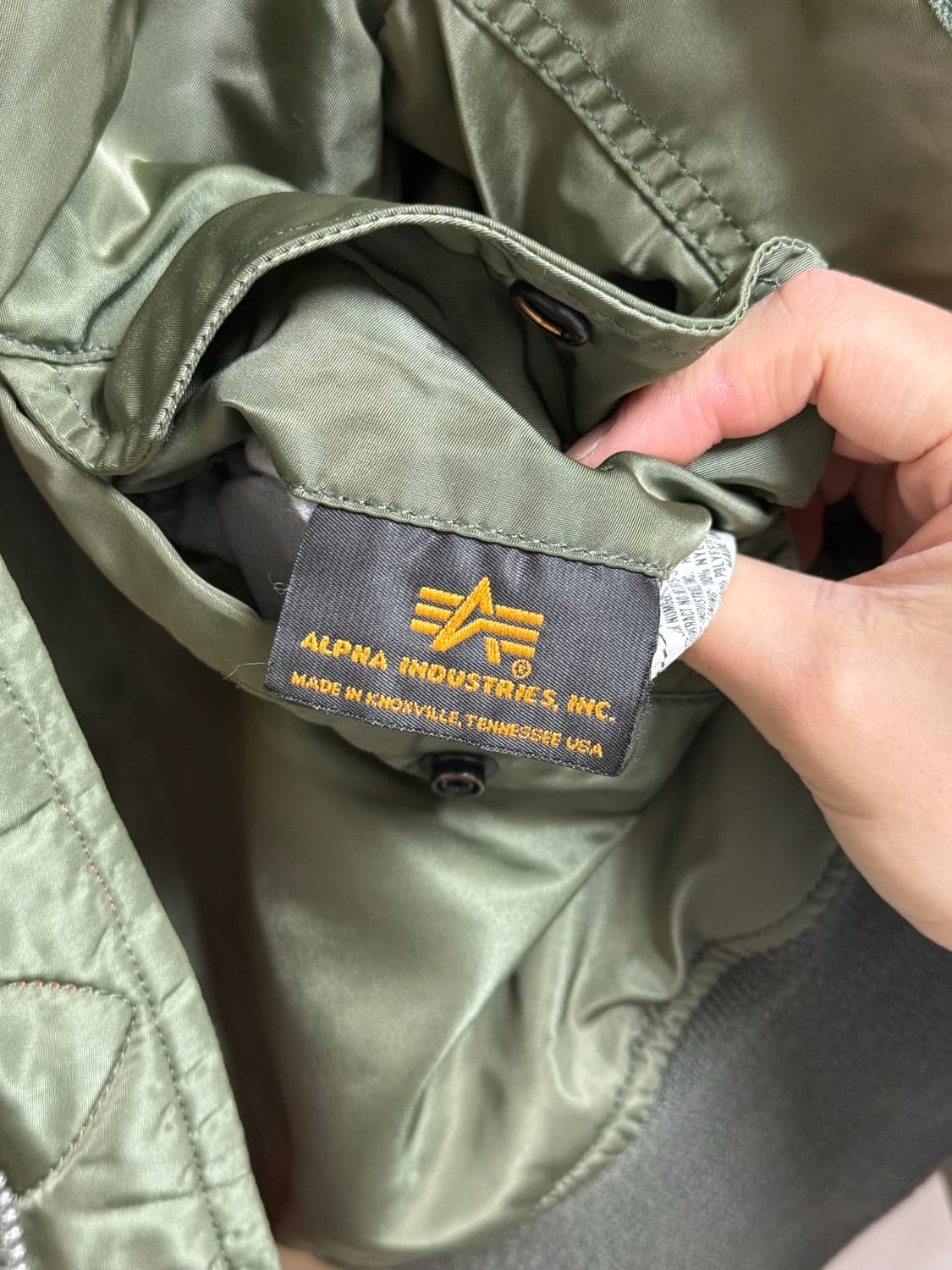 [XL] 알파인더스트리 MA-1(마원) usa제조 상품이미지4