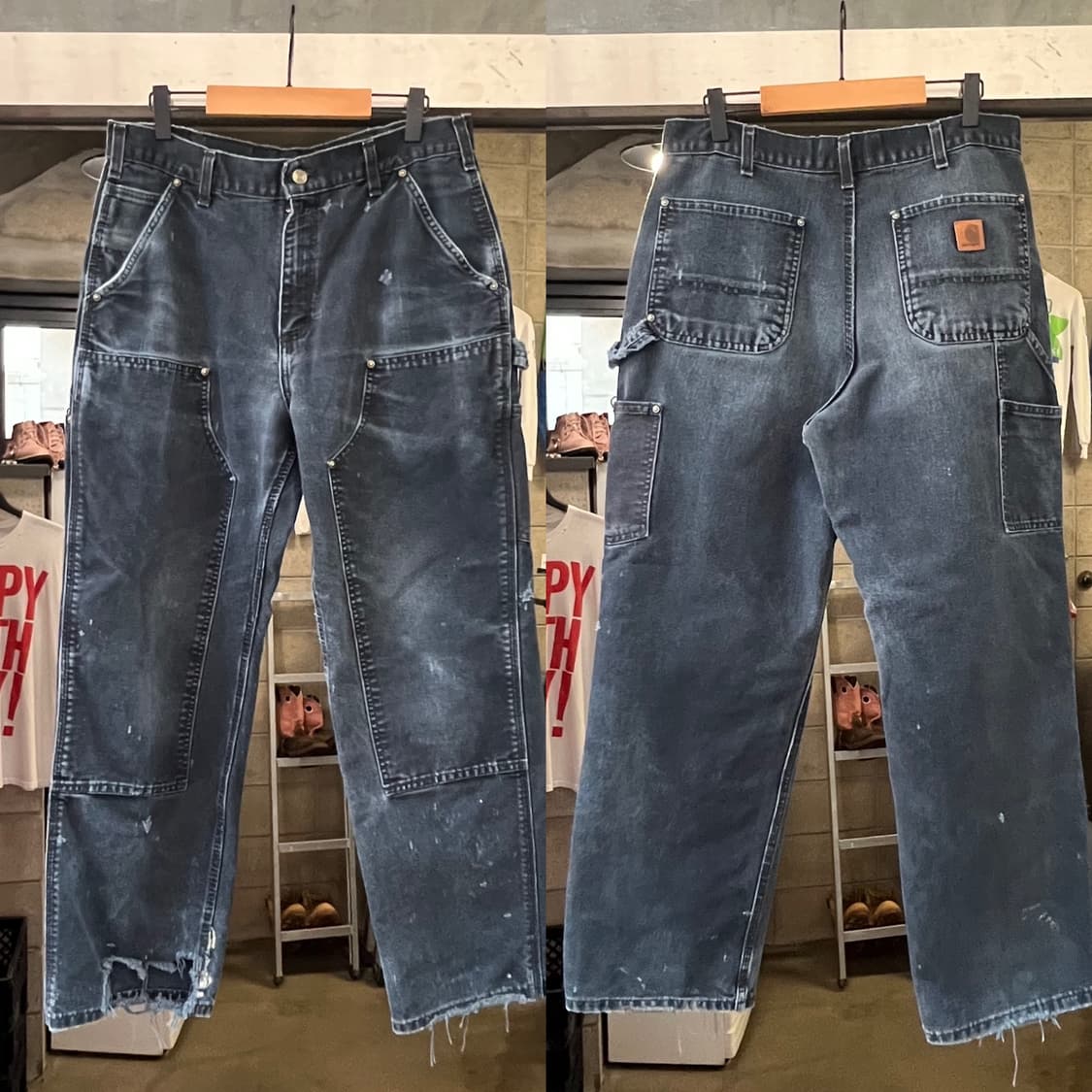 칼하트 블랙 더블니 (32“) 상품이미지1