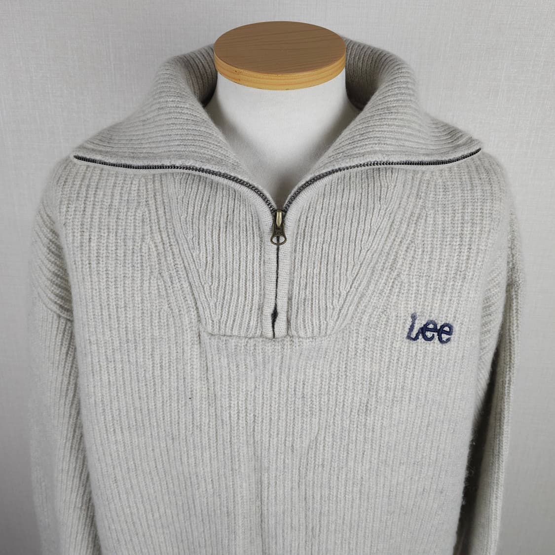 Lee 반집업 니트티 남자105사이즈  상품이미지2