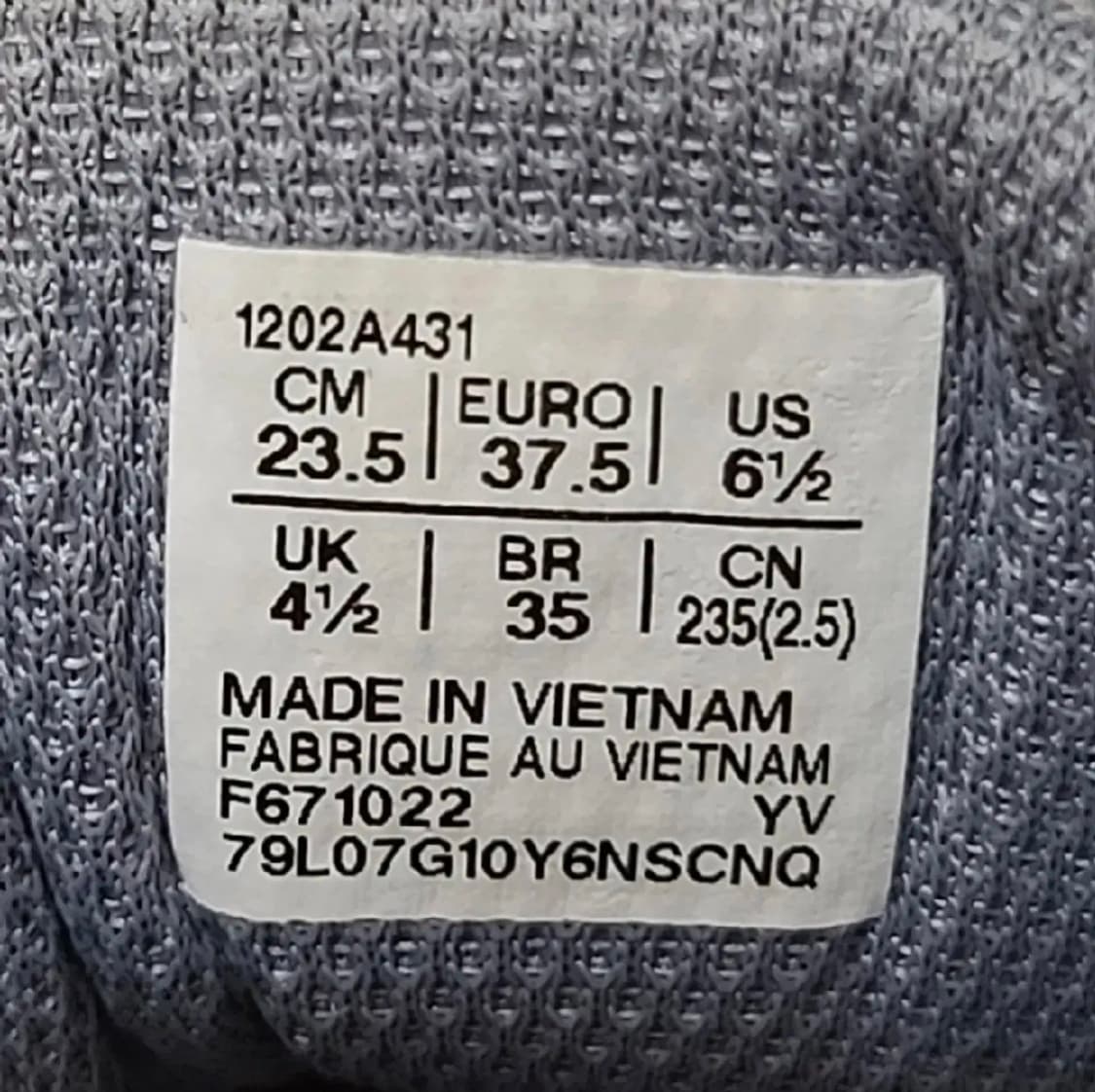 235 ) 아식스 젤벤쳐6 글레이셔 그레이 시트락 상품이미지10