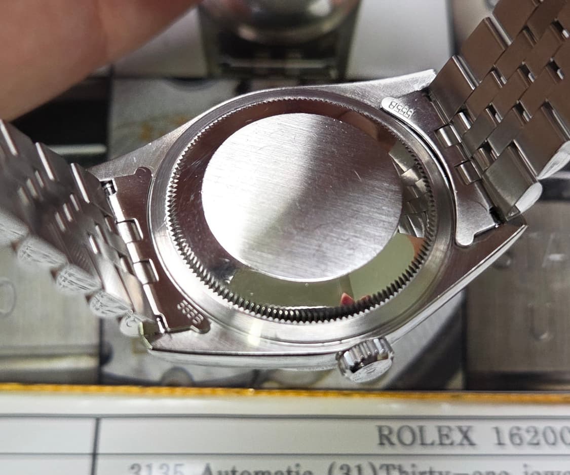 롤렉스 16200 데이저스트 오리지널 화이트로만 쥬빌리줄 (감정서 포함) 상품이미지8