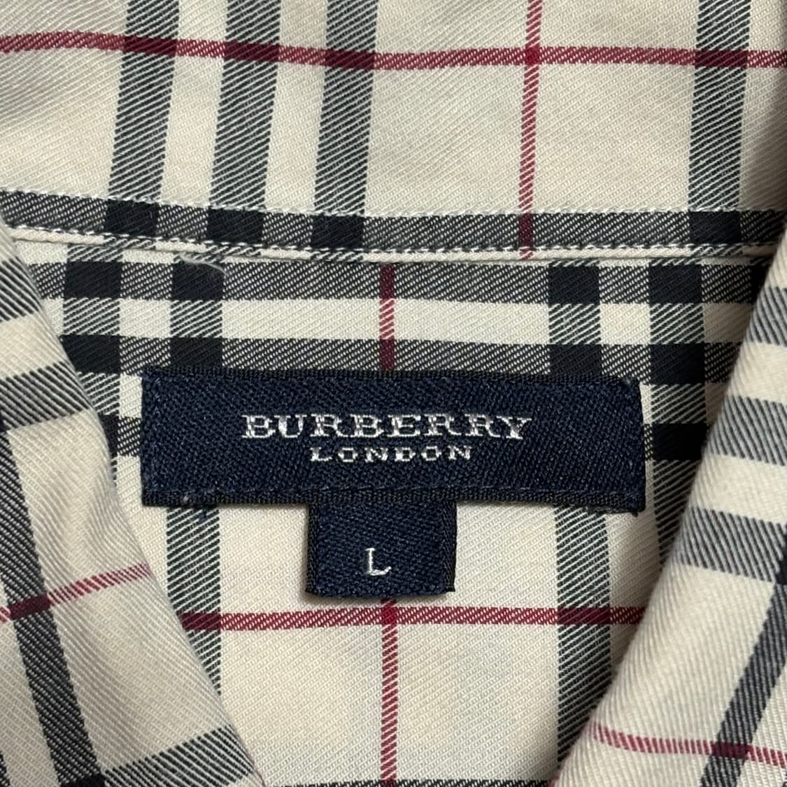 L 버버리 여성용 노바체크 셔츠 상품이미지4