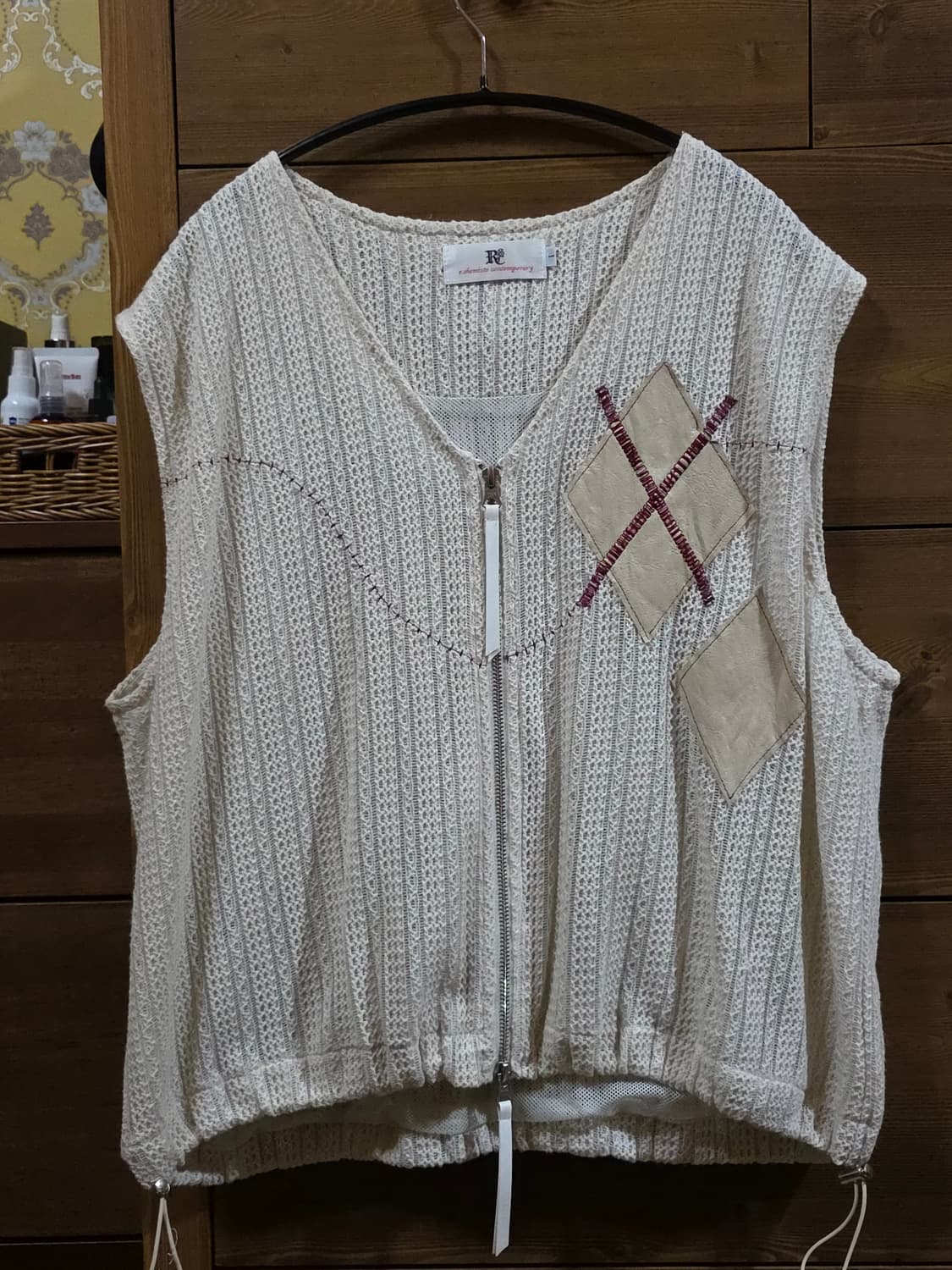 RSSC 니트 베스트 집업 상품이미지1