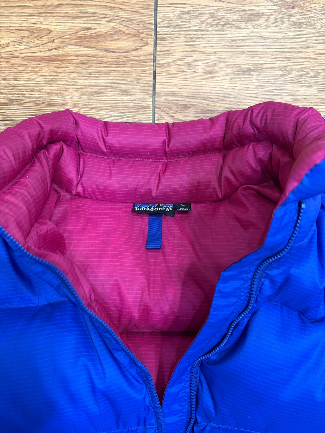 1980s 파타고니아 오버 구스다운 베스트 상품이미지4