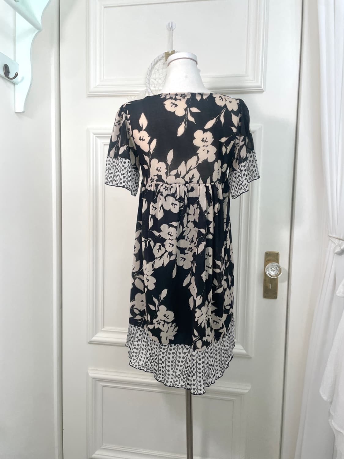 black flower lace summer opc 상품이미지3