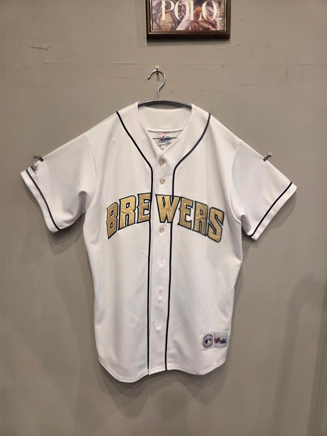 빈티지 MLB 져지 야구유니폼 브루어스 [마제스틱] 상품이미지1