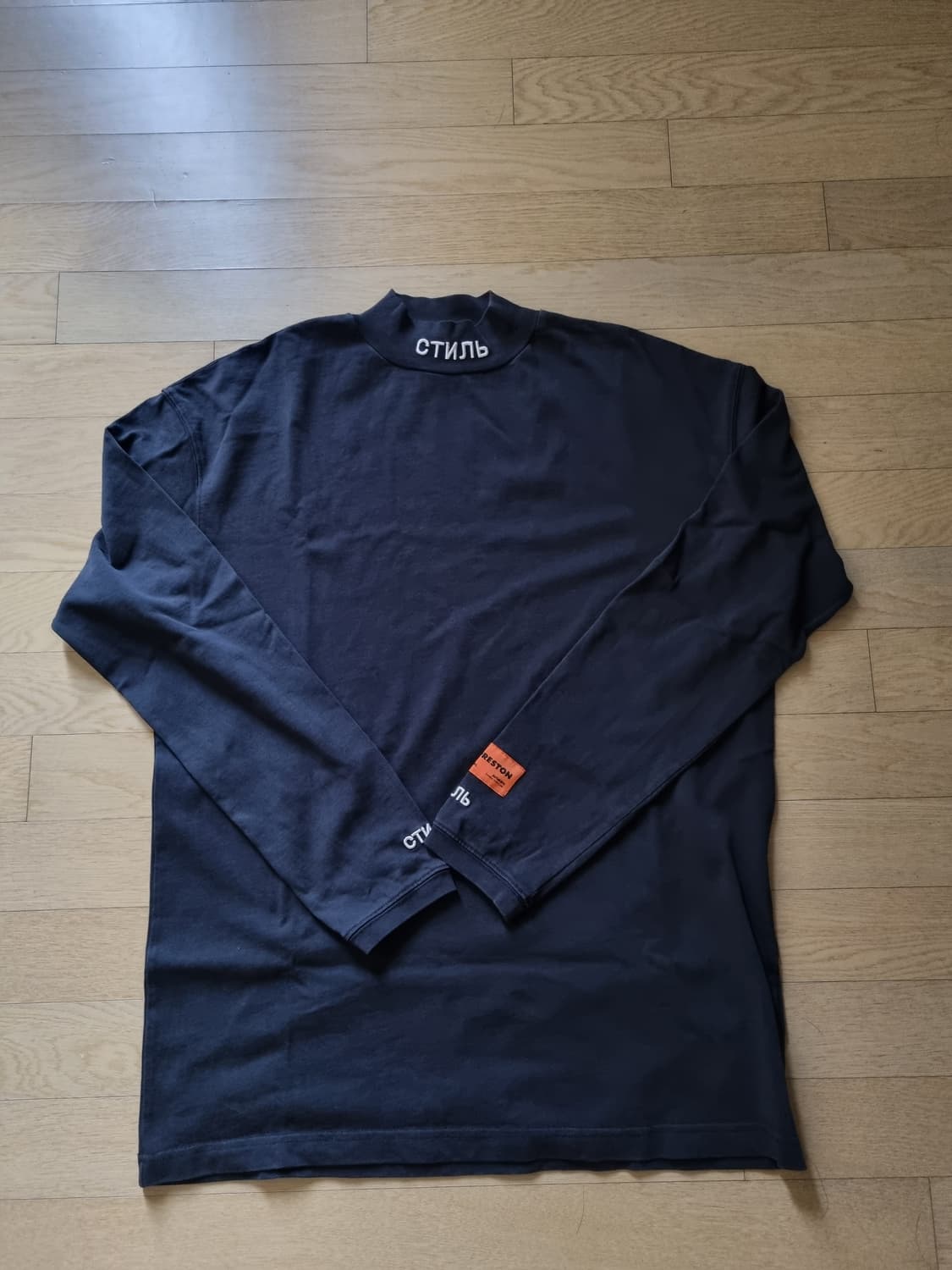 S 헤론프레스톤 모크넥 롱슬리브 상품이미지1