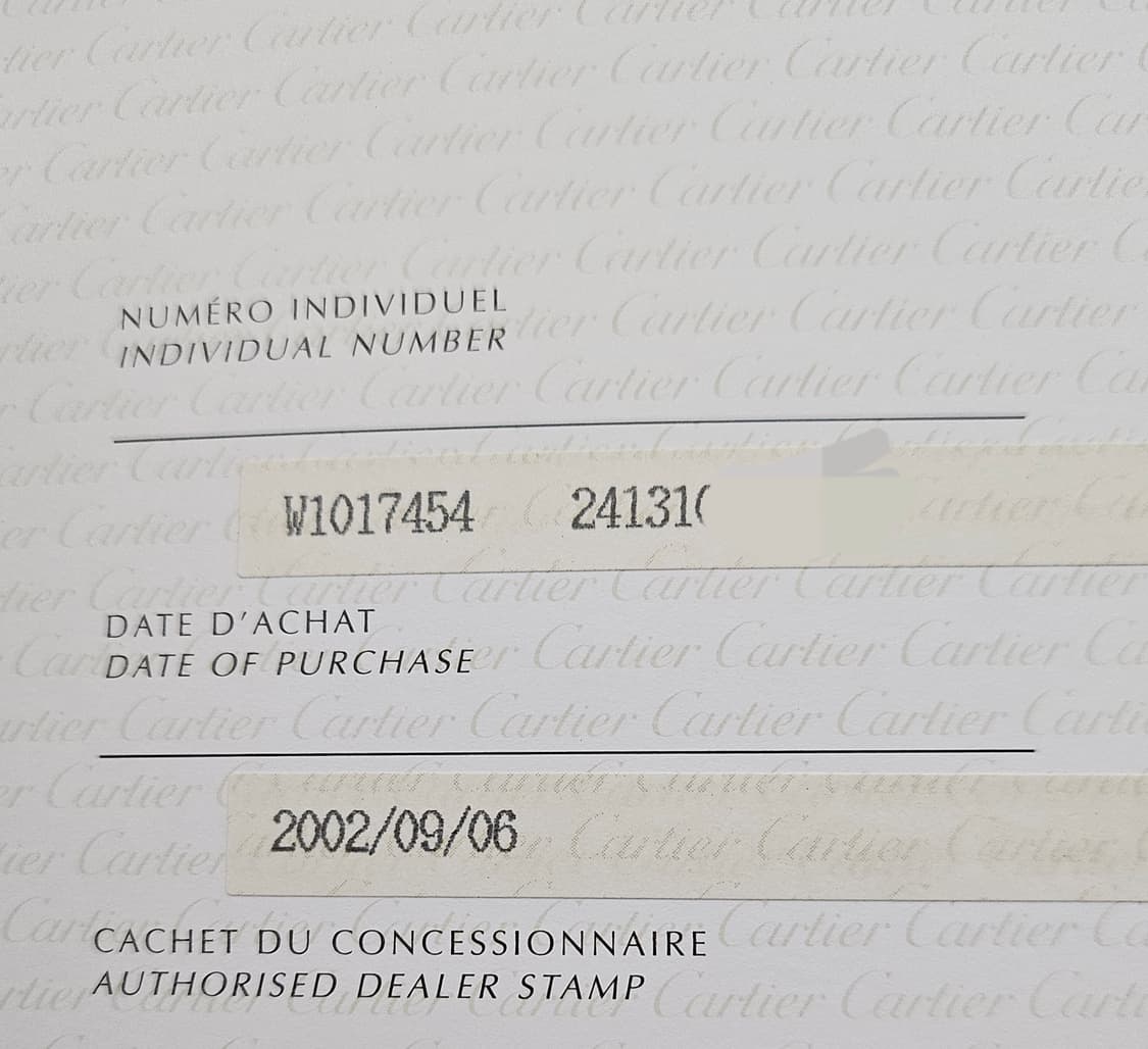 까르띠에 빈티지 탱크머스트 XL 샴페인다이얼 (정품보증서) 상품이미지8