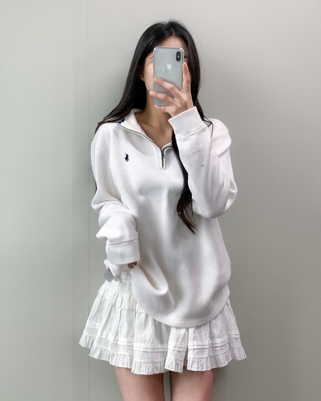 폴로 반집업 니트 상품이미지2