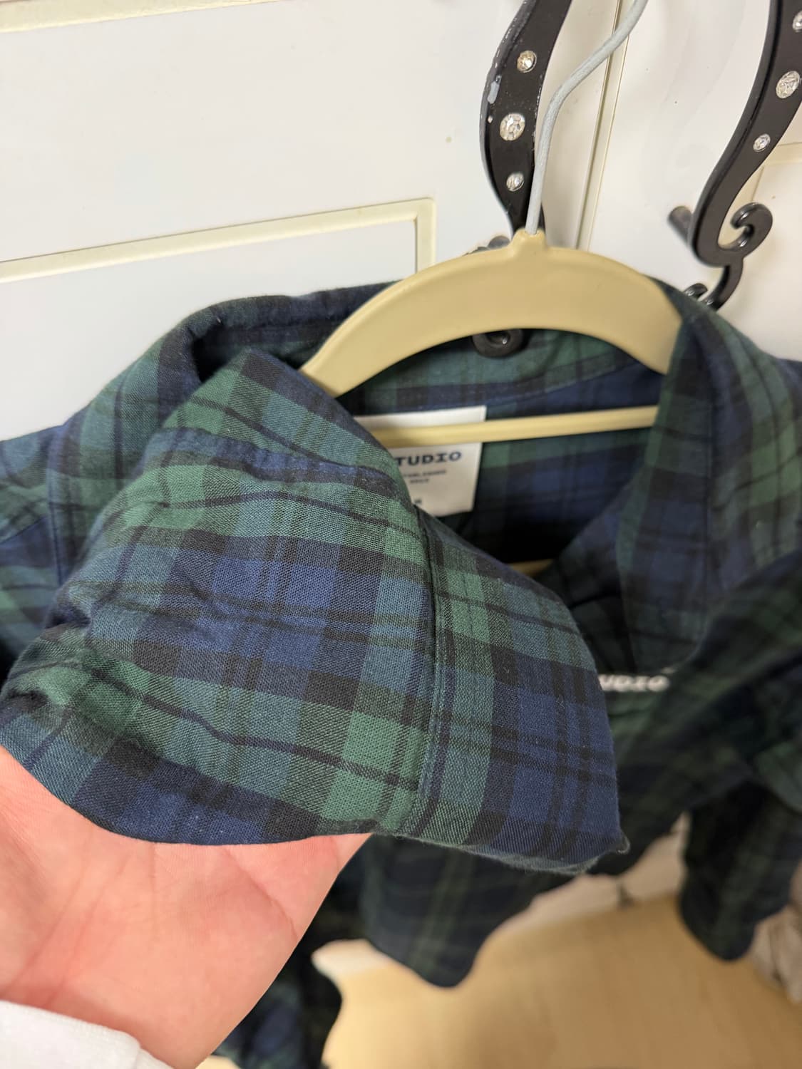 아이앱스튜디오 체크셔츠 M사이즈 상품이미지4