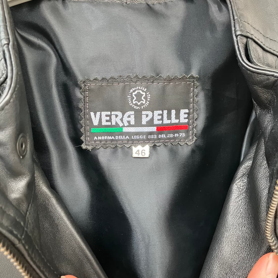 vera pelle 가죽 자켓 46사이즈 상품이미지3