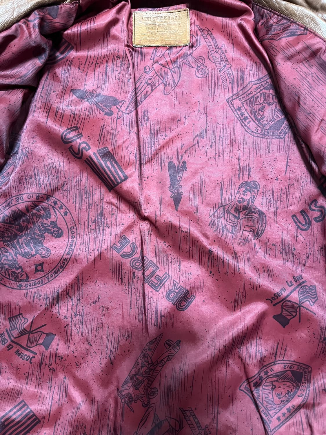 빈티지 90s 리바이스 가죽자켓 상품이미지7