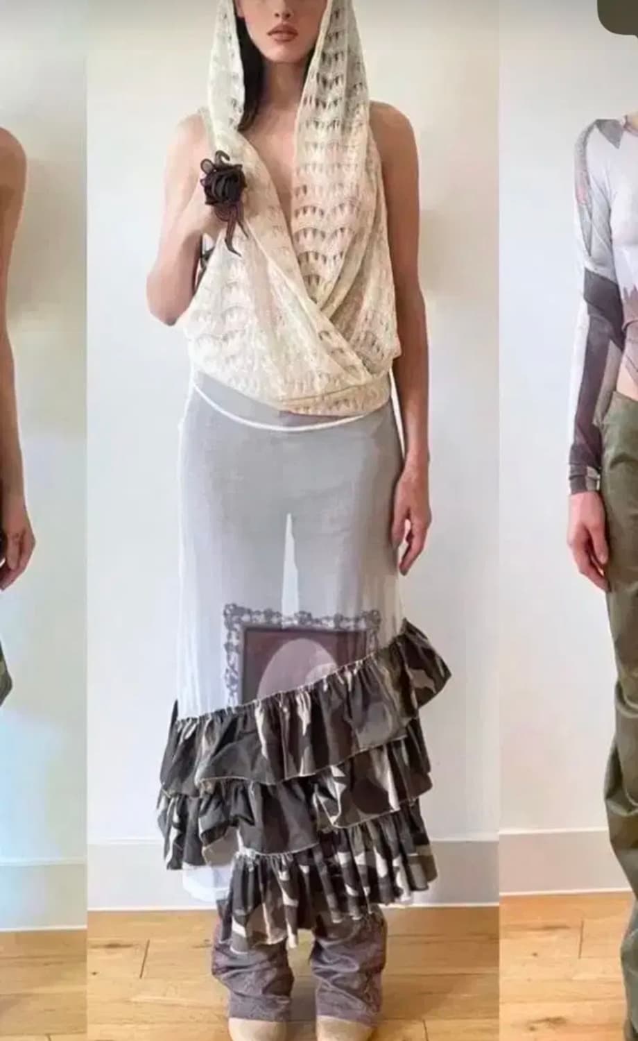 2000아카이브 레이스후드 나시탑 상품이미지1