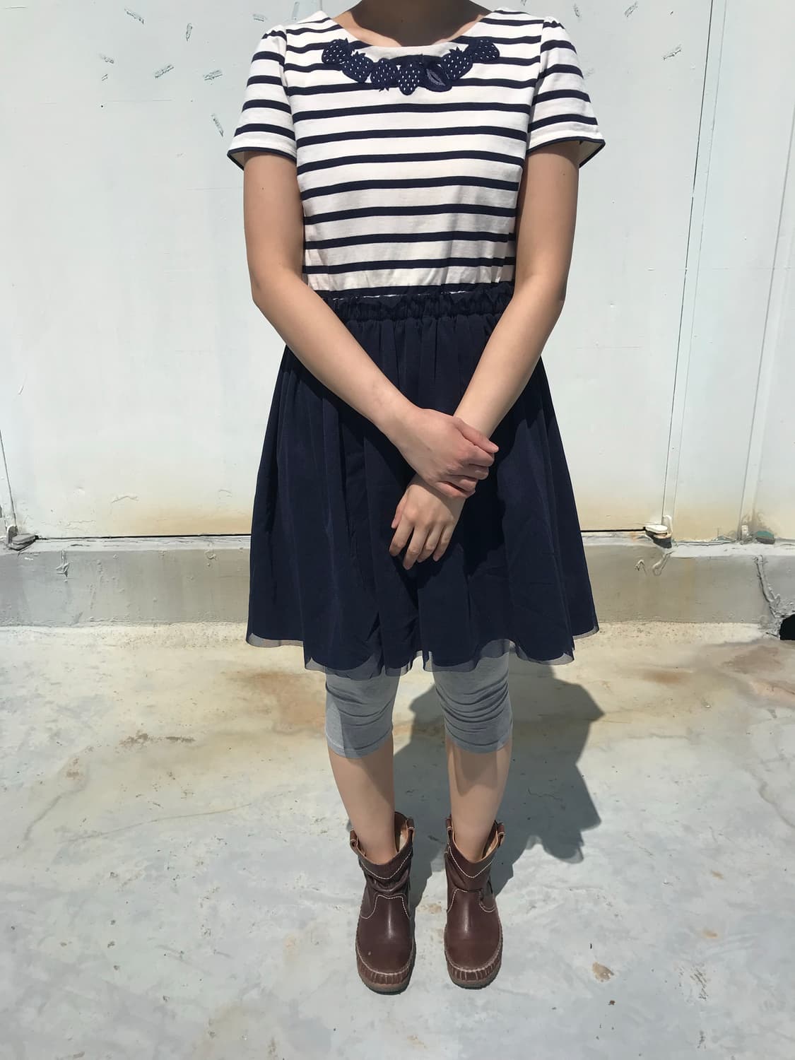 DOLLY GIRL by ANNA SUI 딸기 스트라이프 원피스 상품이미지4