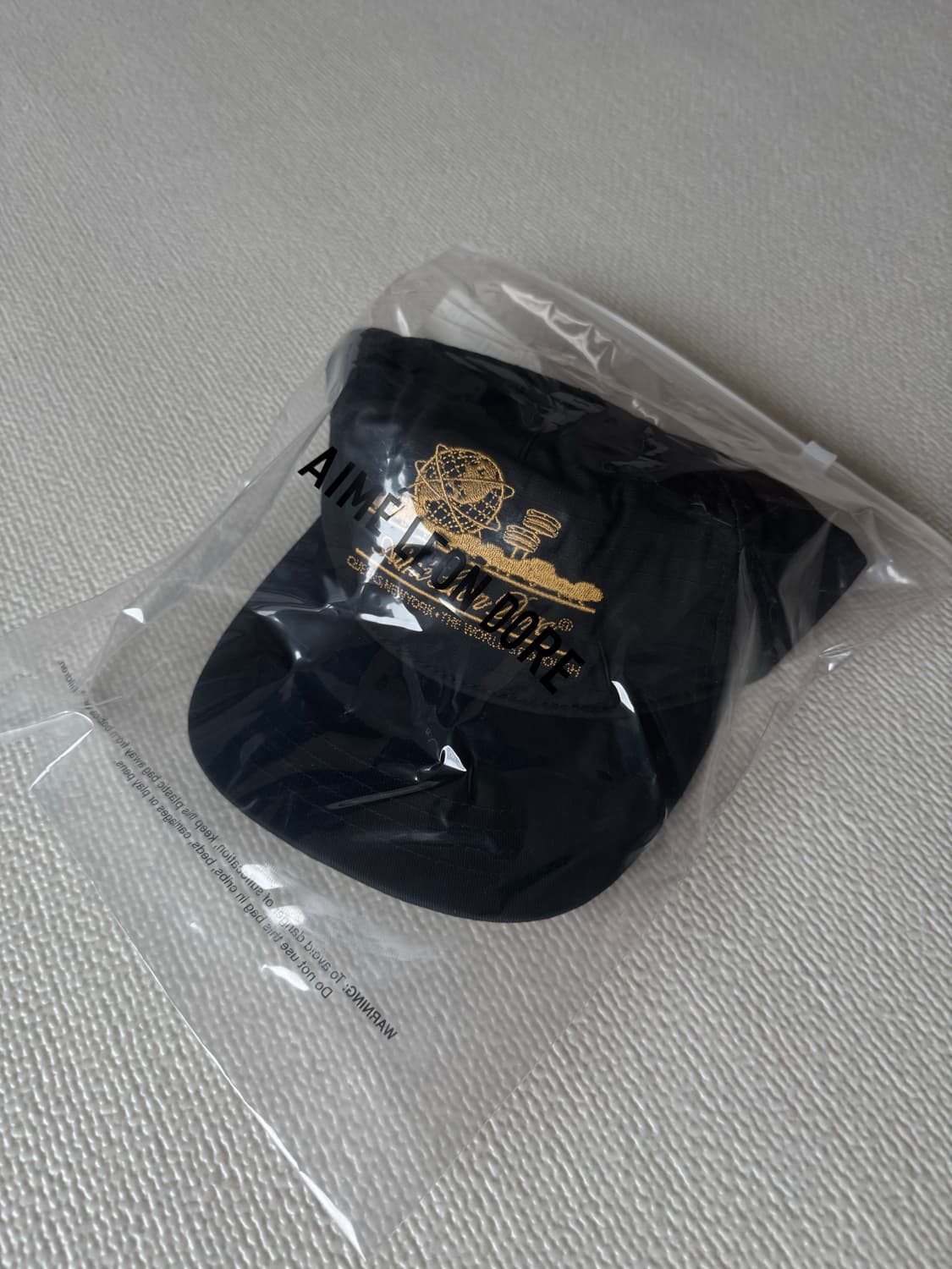 (새상품) 에임레온도르 캡 (블랙) 상품이미지2