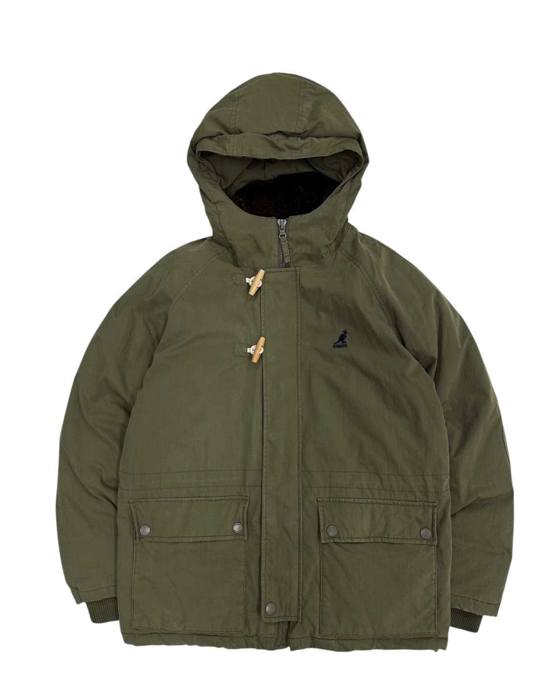 캉골 덕다운 패딩 카키 (L)  상품이미지1