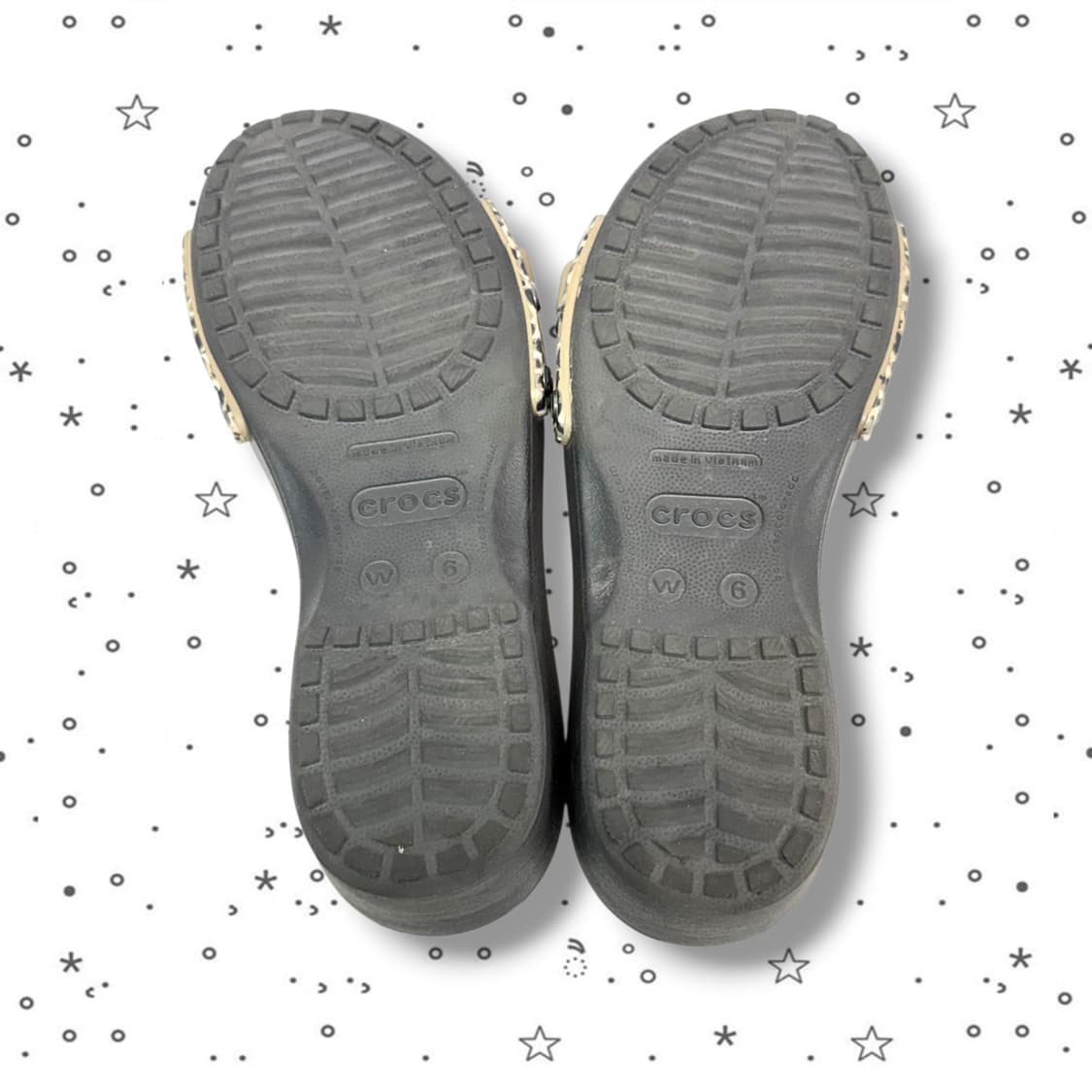 w6 Crocs 크록스 사라 레오파드 샌들 상품이미지4