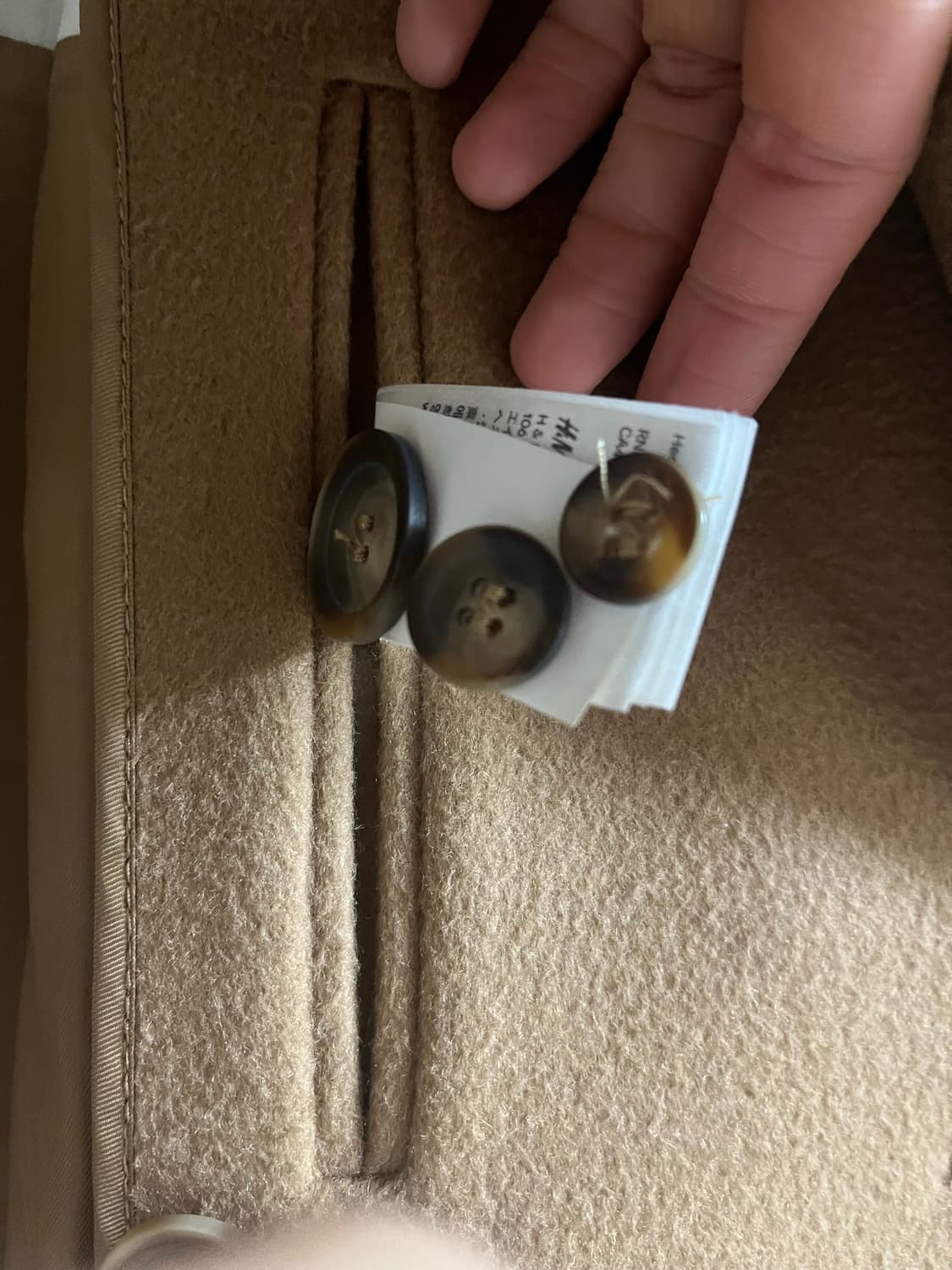 [48] 마르지엘라 H&M collab 코트 상품이미지9